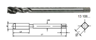 機用盲孔細牙絲錐